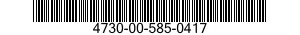 4730-00-585-0417  4730005850417 005850417