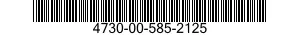 4730-00-585-2125  4730005852125 005852125