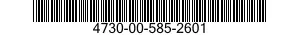 4730-00-585-2601 PLUG,PROTECTIVE,DUST AND MOISTUR 4730005852601 005852601