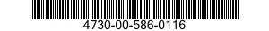 4730-00-586-0116  4730005860116 005860116