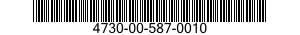 4730-00-587-0010  4730005870010 005870010