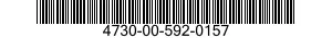 4730-00-592-0157 ADAPTER,STRAIGHT,TUBE TO HOSE 4730005920157 005920157