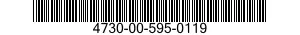 4730-00-595-0119  4730005950119 005950119