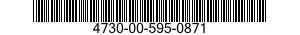 4730-00-595-0871 PLUG,PIPE 4730005950871 005950871