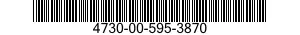 4730-00-595-3870 PLUG,PIPE 4730005953870 005953870
