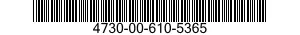 4730-00-610-5365  4730006105365 006105365