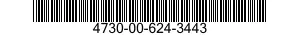 4730-00-624-3443 CONNECTOR,MULTIPLE,FLUID PRESSUR 4730006243443 006243443