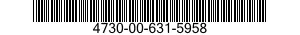 4730-00-631-5958  4730006315958 006315958