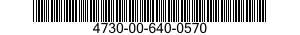 4730-00-640-0570  4730006400570 006400570