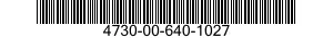 4730-00-640-1027  4730006401027 006401027