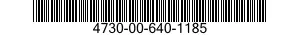 4730-00-640-1185  4730006401185 006401185