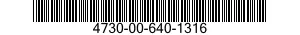 4730-00-640-1316  4730006401316 006401316