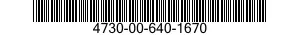 4730-00-640-1670  4730006401670 006401670