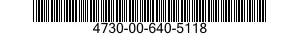 4730-00-640-5118 TEE,TUBE 4730006405118 006405118