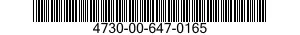 4730-00-647-0165  4730006470165 006470165