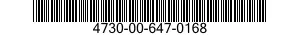 4730-00-647-0168  4730006470168 006470168