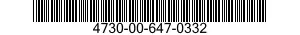 4730-00-647-0332  4730006470332 006470332