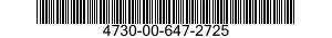 4730-00-647-2725  4730006472725 006472725