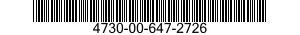 4730-00-647-2726  4730006472726 006472726
