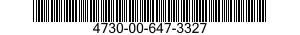 4730-00-647-3327  4730006473327 006473327
