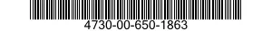 4730-00-650-1863 PLUG,REGULATOR 4730006501863 006501863