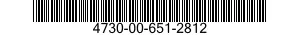 4730-00-651-2812 PLUG,MACHINE THREAD,MAGNETIC 4730006512812 006512812