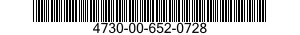 4730-00-652-0728  4730006520728 006520728