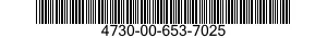 4730-00-653-7025  4730006537025 006537025