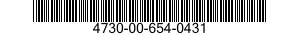 4730-00-654-0431  4730006540431 006540431