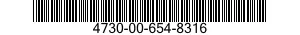 4730-00-654-8316  4730006548316 006548316