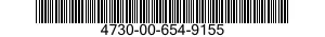 4730-00-654-9155 PLUG,MACHINE THREAD 4730006549155 006549155