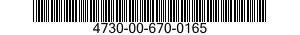 4730-00-670-0165  4730006700165 006700165
