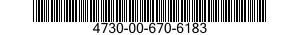 4730-00-670-6183 COUPLING HALF,QUICK DISCONNECT 4730006706183 006706183