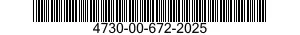 4730-00-672-2025 COUPLING HALF,SELF-SEALING 4730006722025 006722025