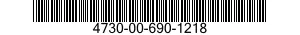 4730-00-690-1218 CONNECTOR,MULTIPLE,FLUID PRESSURE LINE 4730006901218 006901218