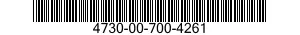 4730-00-700-4261 PLUG,METERING 4730007004261 007004261