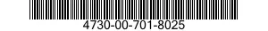 4730-00-701-8025  4730007018025 007018025