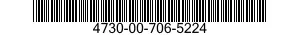 4730-00-706-5224 COUPLING,HIGH VACUUM 4730007065224 007065224