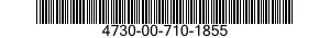 4730-00-710-1855 PLUG,QUICK DISCONNECT 4730007101855 007101855