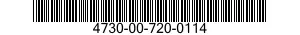4730-00-720-0114 COUPLING,PIPE 4730007200114 007200114