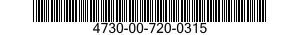 4730-00-720-0315  4730007200315 007200315