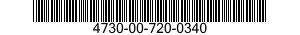 4730-00-720-0340 CLAMP,HOSE 4730007200340 007200340