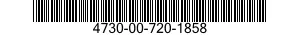 4730-00-720-1858 CLAMP,HOSE 4730007201858 007201858