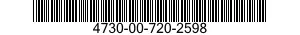 4730-00-720-2598  4730007202598 007202598