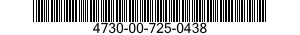 4730-00-725-0438  4730007250438 007250438