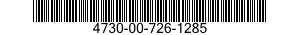 4730-00-726-1285  4730007261285 007261285