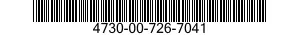 4730-00-726-7041  4730007267041 007267041