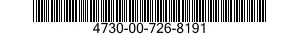 4730-00-726-8191  4730007268191 007268191