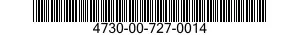 4730-00-727-0014  4730007270014 007270014