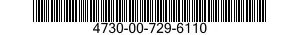 4730-00-729-6110  4730007296110 007296110